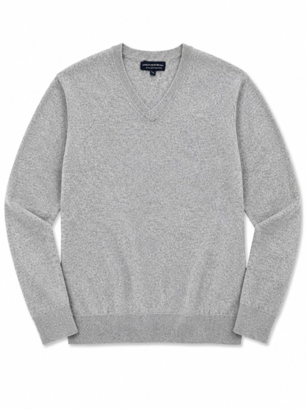 Hart Schaffner Mark Wool Sweater in Gray Size Large